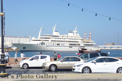 Hafen
03.11.2012
Die Yacht des Sultans
Schlüsselwörter: Oman Muscat
