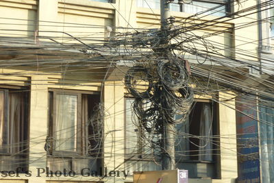 Verklabelung
05.11.2012
So sieht die typische Verkabelung in Nepal aus
Schlüsselwörter: Nepal Kathmandu