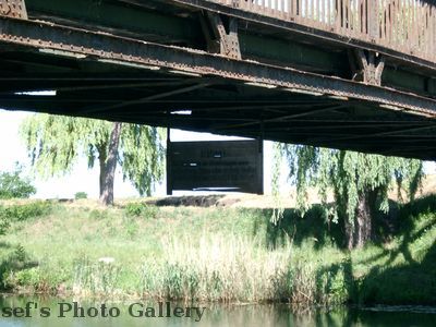 BrÃ¼cke Ã¼ber den Elster-Saale-Kanal
Blick von unten
Schlüsselwörter: Technikmuseum Merseburg