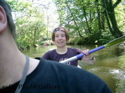 Uli beim Paddeln
Schlüsselwörter: Paddeln Leipzig