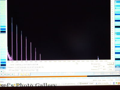 Spektrum durch Filter
