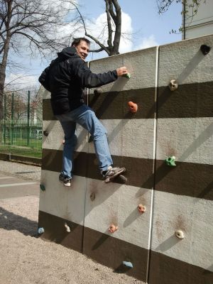 groÃŸer Klettermax
